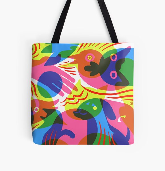 Rainbow (v1) All Over Print Tote Bag