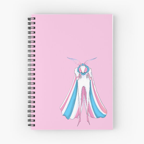 Item preview, Trans Pride Moth designed and sold by OnlyStarchild.