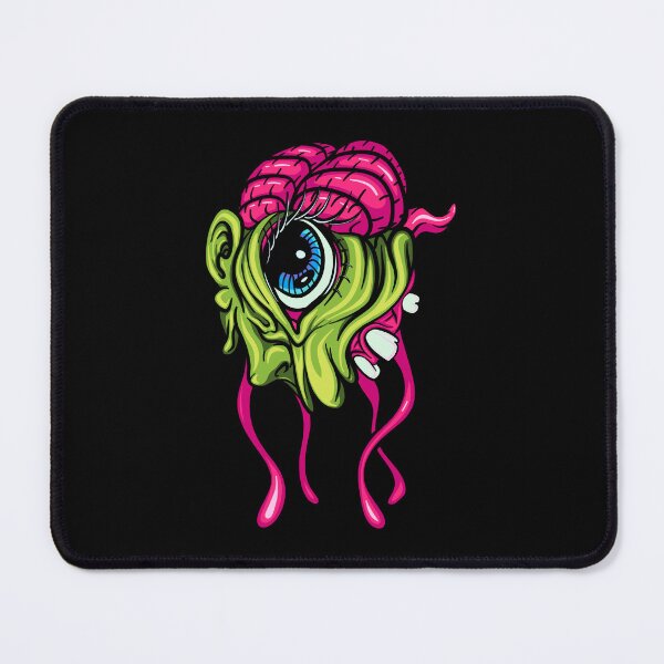 Item preview, Cute Creepy Eye and Brain Artwork designed and sold by ariverrr.