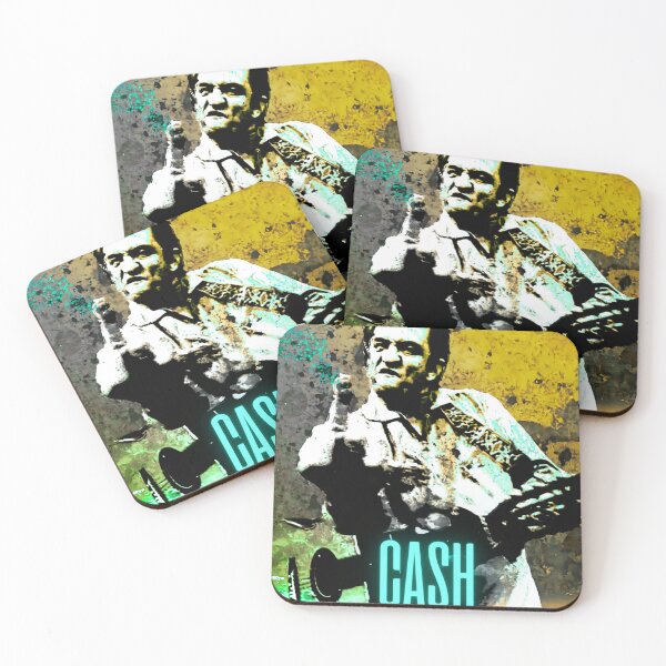 Item preview, Johnny Cash Showing Middle Finger - Artistic Tribute designed and sold by Vicky021.