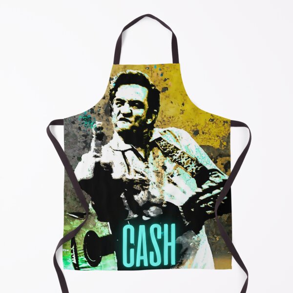 Item preview, Johnny Cash Showing Middle Finger - Artistic Tribute designed and sold by Vicky021.