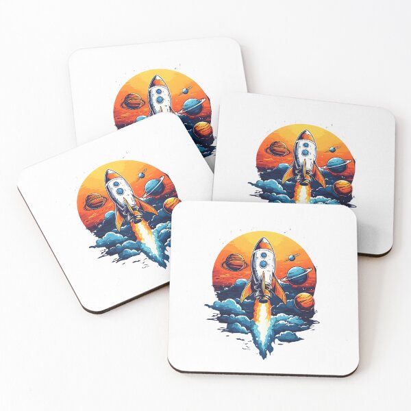 Item preview, Vintage Space Rocket designed and sold by Ragil-Studio.