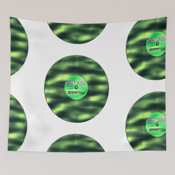 Item preview, Rock & Roll tinfoil vinyl record  designed and sold by SmashingDeals.