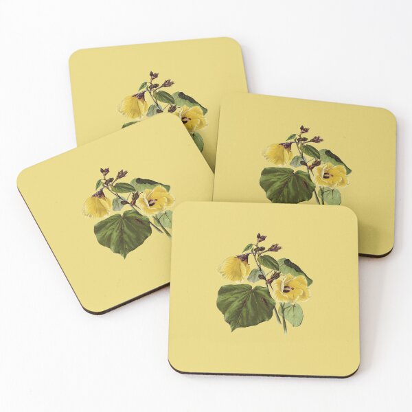 Item preview, Hibiscus brackenridgei Hawaiian Flower Vintage Botanical designed and sold by taiche.