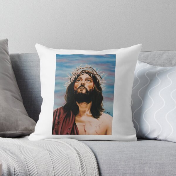 King of Kings Throw Pillow