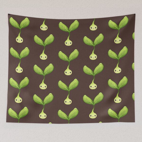 Item preview, Sproutling Smiles – Cute Baby Plant with Happy Face designed and sold by Potattoo.