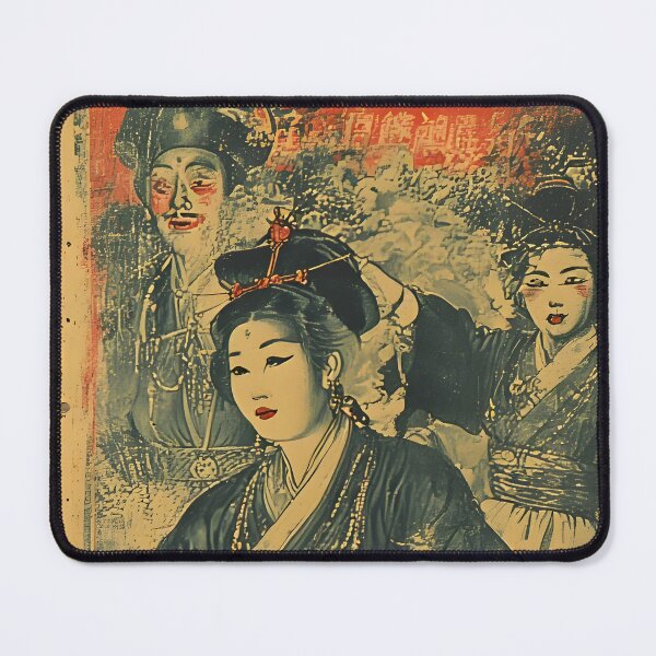 Item preview, vintage poster of horror chinese opera designed and sold by aliraweb.