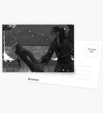 Snowy Night Postcards