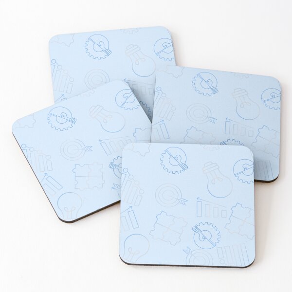 Item preview, Blue Creative Pattern designed and sold by ThreadSass.