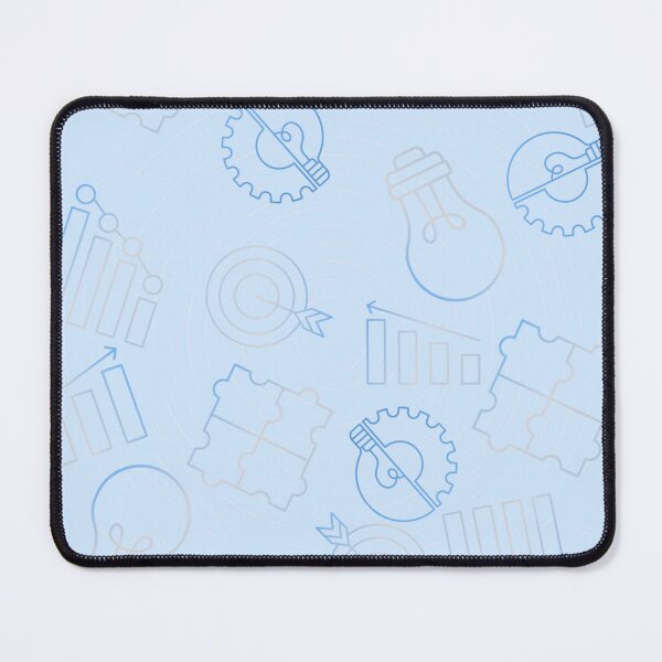Item preview, Blue Creative Pattern designed and sold by ThreadSass.