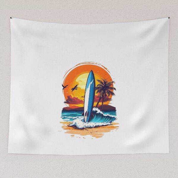 Item preview, Vintage Surfboard Ride designed and sold by Ragil-Studio.