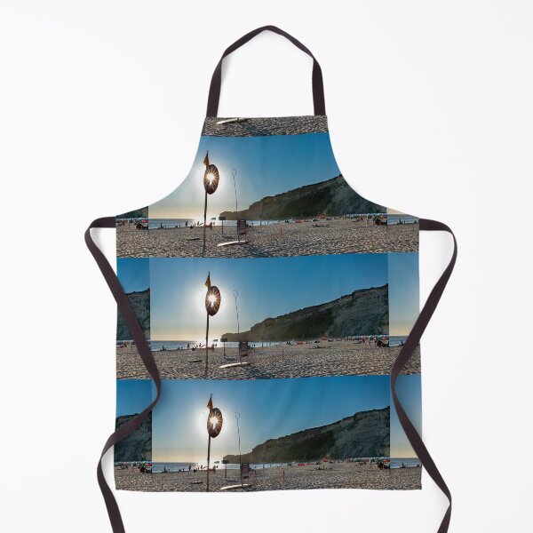 Item preview, Lifeguard Stand Sun Star At Nazaré Beach Portugal designed and sold by PsychoAlien.com.
