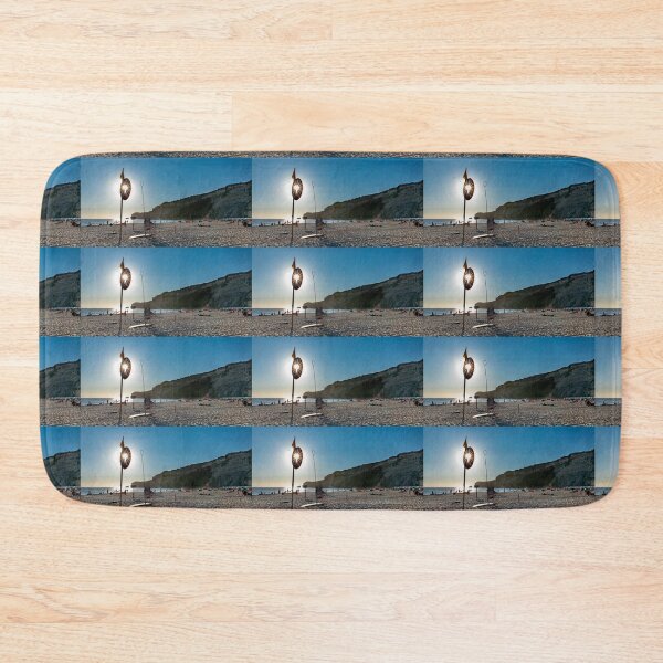 Item preview, Lifeguard Stand Sun Star At Nazaré Beach Portugal designed and sold by PsychoAlien.com.
