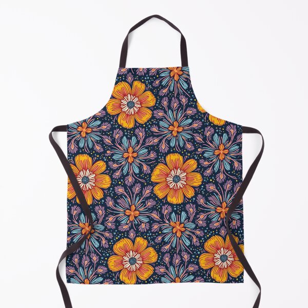 Item preview, colorful flowers pattern designed and sold by anydesign01.