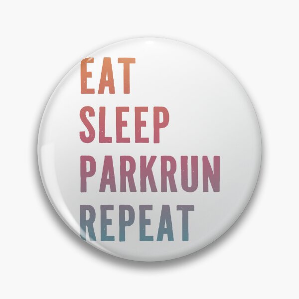 Item preview, Eat Sleep Parkrun Repeat – Gradient Typography for Runners designed and sold by chi3-jp.