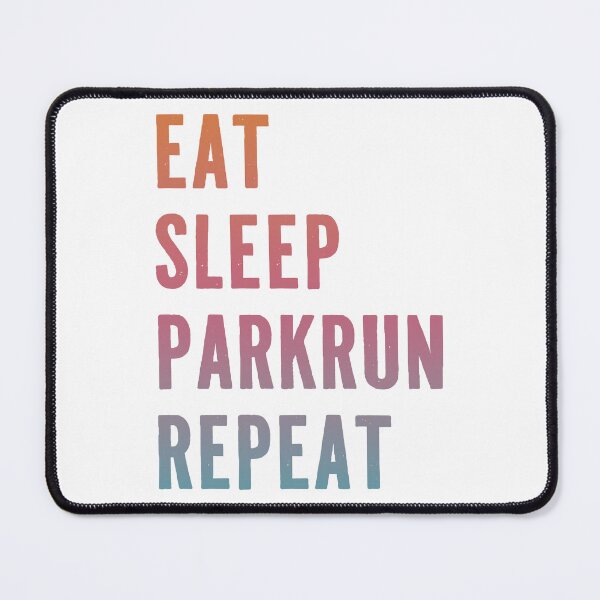 Item preview, Eat Sleep Parkrun Repeat: Tipografía degradada para corredores designed and sold by chi3-jp.