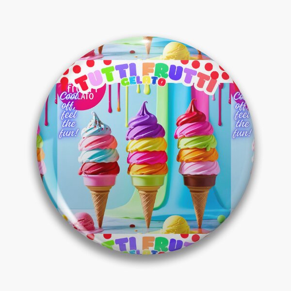 Item preview, Fruits ice cream - Taste the summers "cold" colors  designed and sold by Atarac.