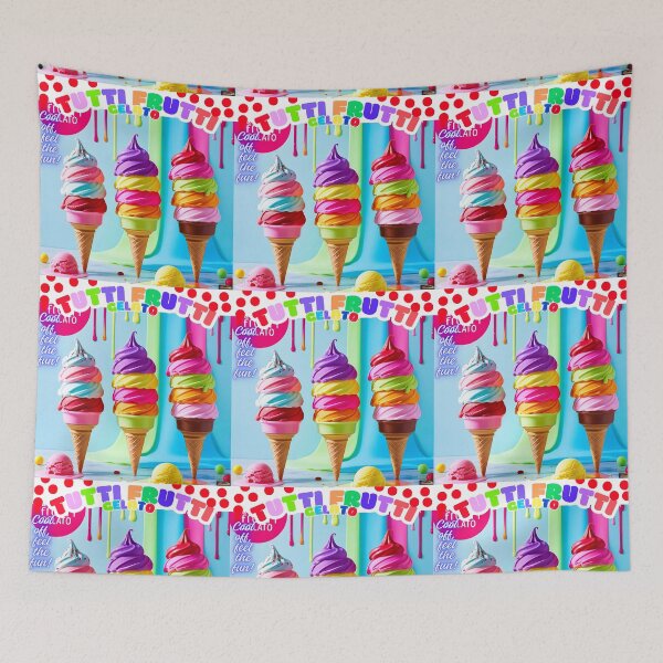 Item preview, Fruits ice cream - Taste the summers "cold" colors  designed and sold by Atarac.