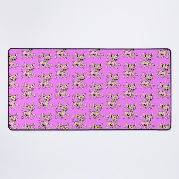 Item preview, Happy Sphynx Cat designed and sold by Kate Miller Illustrator.