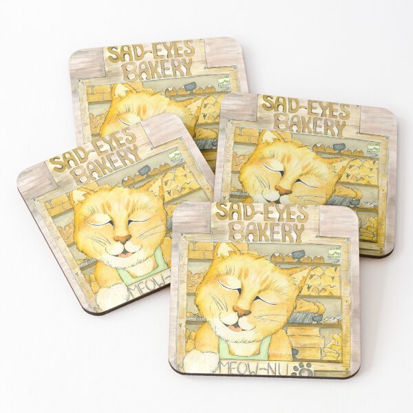 Item preview, Sad Eyes Bakery designed and sold by DefiningDoodles.