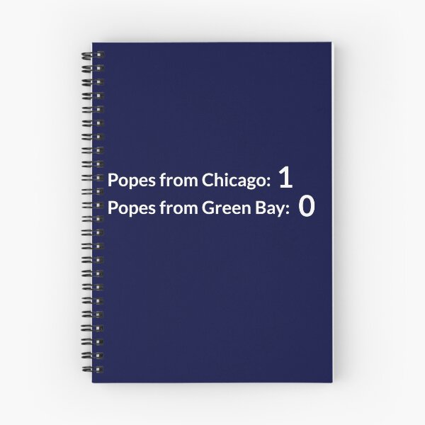 Item preview, Popes from Chicago: 1   Popes from Green Bay: 0 designed and sold by Primotees.