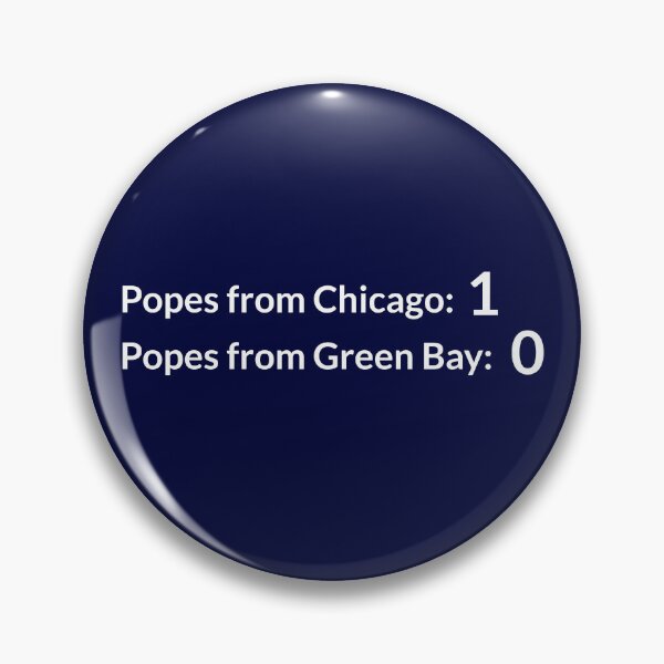 Item preview, Popes from Chicago: 1   Popes from Green Bay: 0 designed and sold by Primotees.