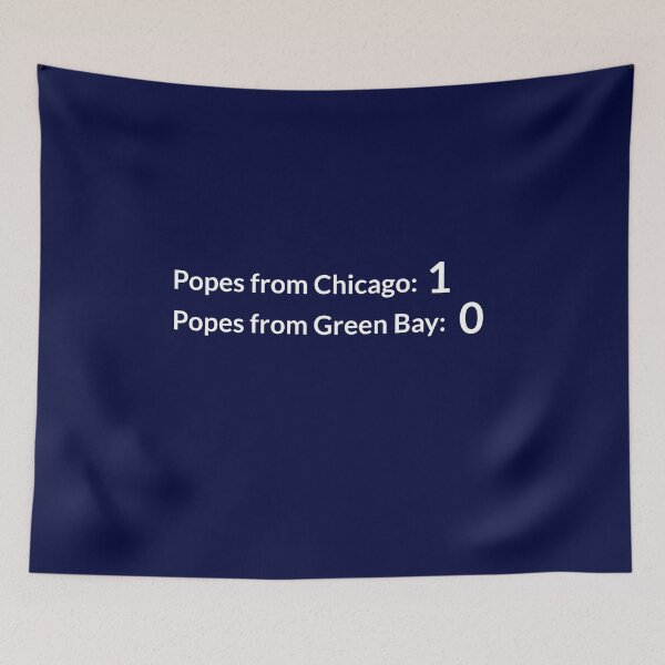 Item preview, Popes from Chicago: 1   Popes from Green Bay: 0 designed and sold by Primotees.