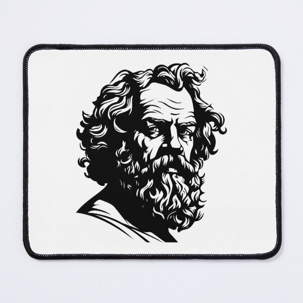 Item preview, Socrates Plato Greek Philosopher Athens Old Wisdom Wise designed and sold by inkoutninja.