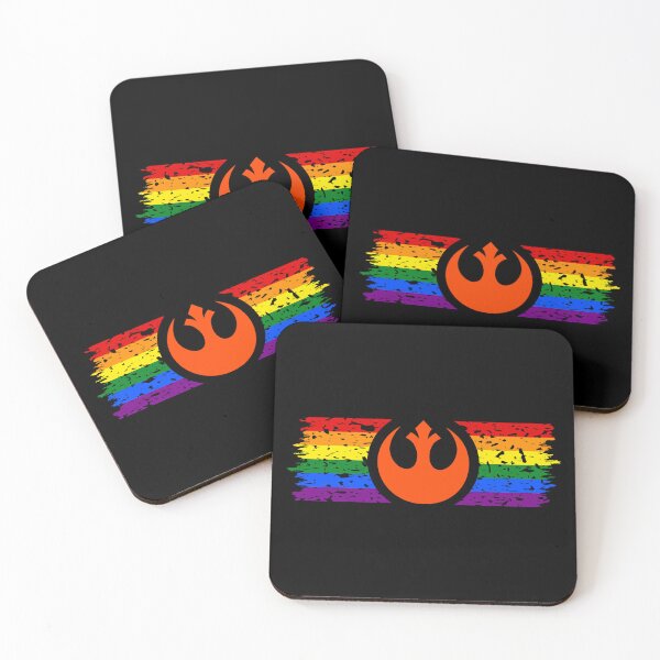 Item preview, Star Pride - Rebel on Distressed Pride Flag (Dark) designed and sold by Ampersand Creations.