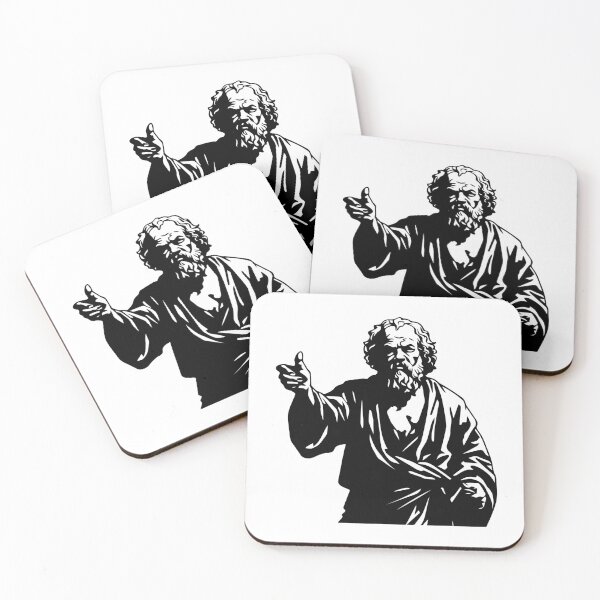 Item preview, Socrates Plato Greek Philosopher Athens Old Wisdom Wise designed and sold by inkoutninja.