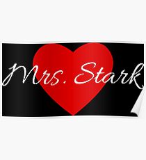 Mrs. Stark Poster
