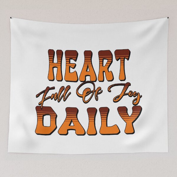Item preview, Heart full of joy daily designed and sold by njaro.