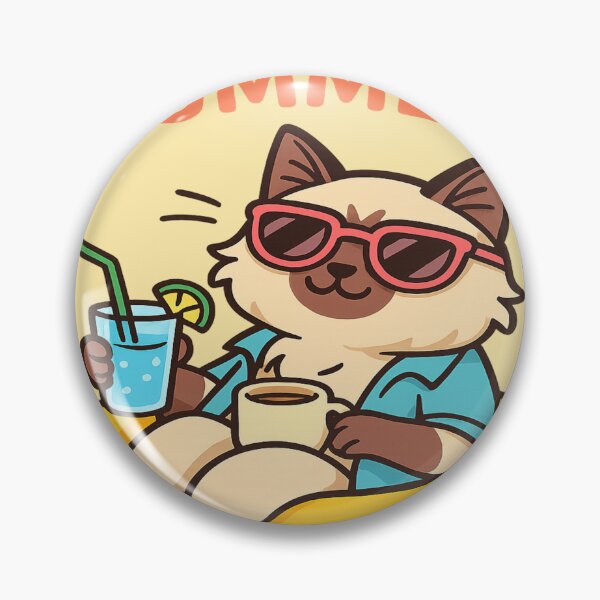 Item preview, Birman Cat in Summer  designed and sold by Brontox.