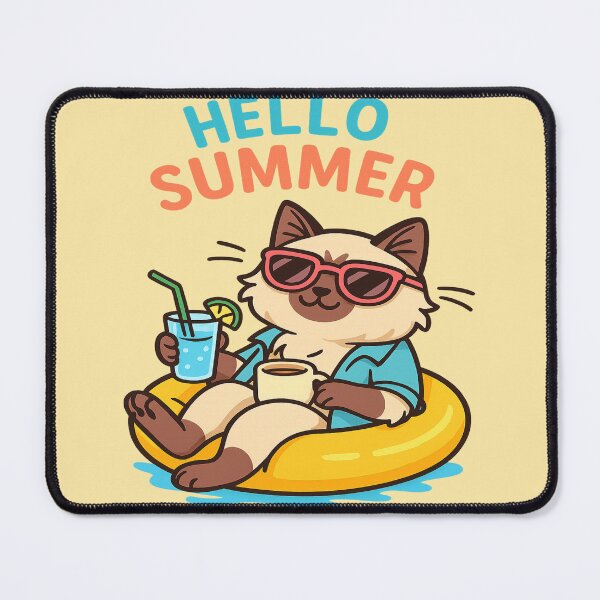 Item preview, Birman Cat in Summer designed and sold by Brontox.