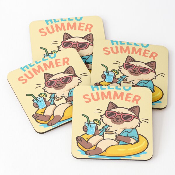 Item preview, Birman Cat in Summer  designed and sold by Brontox.