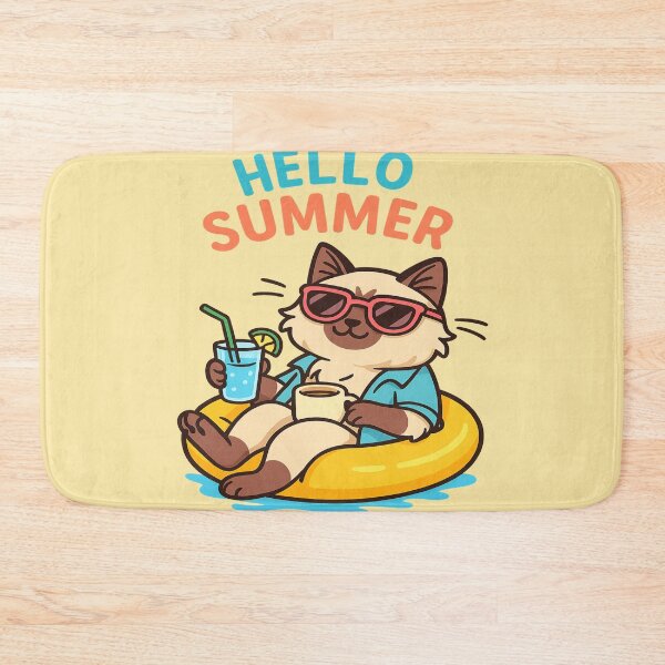 Item preview, Birman Cat in Summer  designed and sold by Brontox.