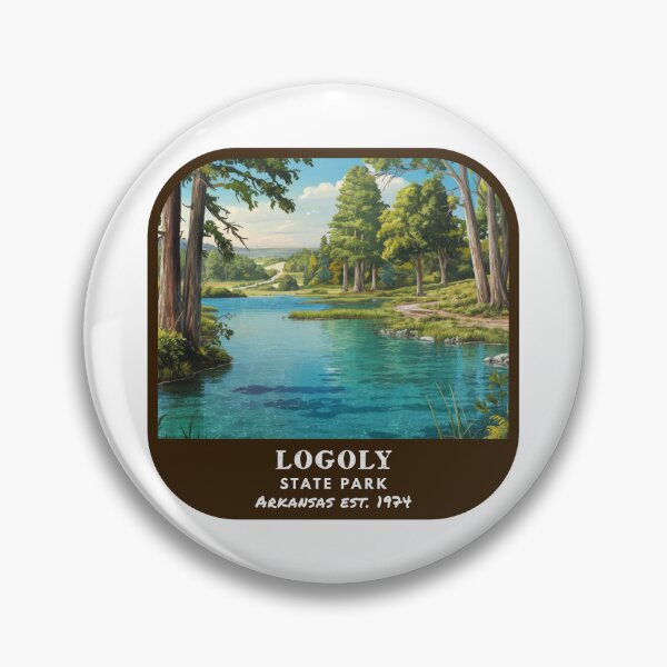 Artikelvorschau, Vintage Logoly State Park (Arkansas State Park) entworfen und verkauft von RabbitK.