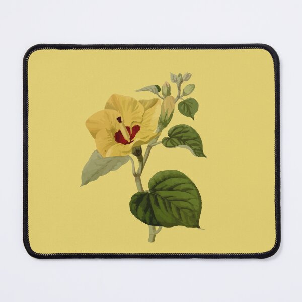 Item preview, Hibiscus tiliaceus Hawaiian Flower Vintage Botanical designed and sold by taiche.