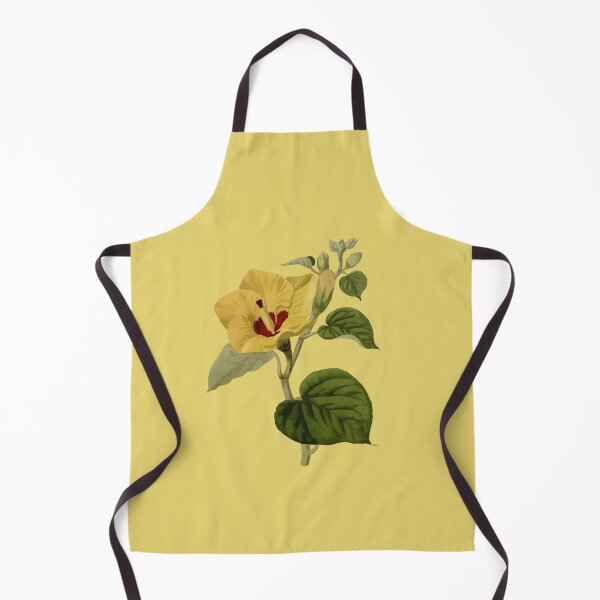 Item preview, Hibiscus tiliaceus Hawaiian Flower Vintage Botanical designed and sold by taiche.