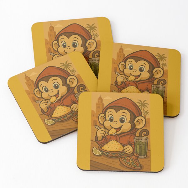 Item preview, A Monkey Meets Couscous in Morocco designed and sold by SammyMorry.