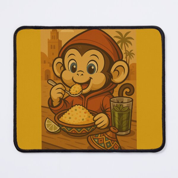 Item preview, A Monkey Meets Couscous in Morocco designed and sold by SammyMorry.