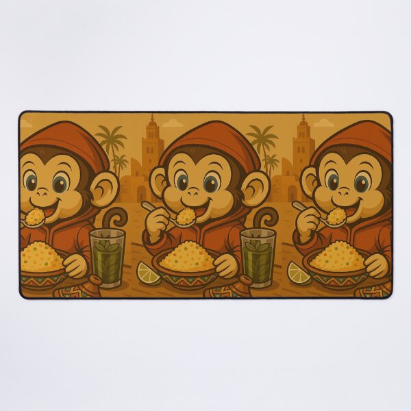 Item preview, A Monkey Meets Couscous in Morocco designed and sold by SammyMorry.