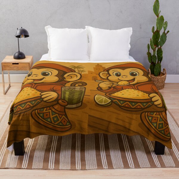 Item preview, A Monkey Meets Couscous in Morocco designed and sold by SammyMorry.