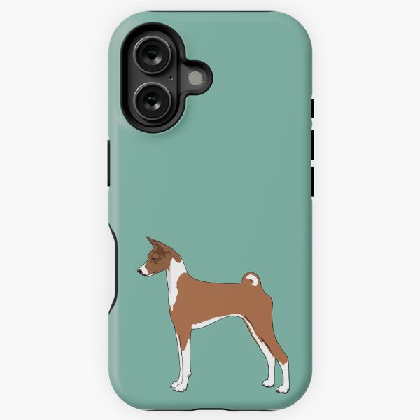 Item preview, Basenji, elegant and graceful for basenji lovers designed and sold by tchilipepper.