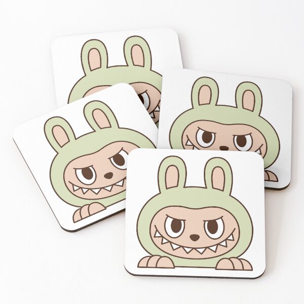 Item preview, Labubu Green Grape Peeker Cute Character designed and sold by Gamify Store.