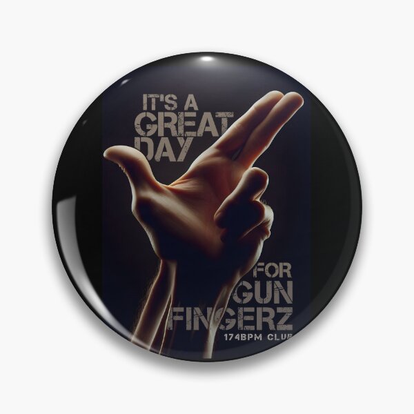 Item preview, Its a Great Day for GunFingerz ( Junglist Edit ) designed and sold by WULFLAND ARTS.