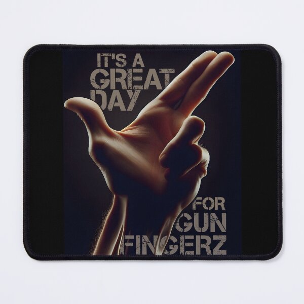 Item preview, Its a Great Day for GunFingerz ( Junglist Edit ) designed and sold by WULFLAND ARTS.