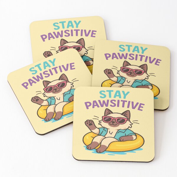 Item preview, Birman Cat - Stay Positive  designed and sold by Brontox.
