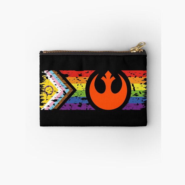 Item preview, Star Pride - Rebel on Distressed Inclusive Progress Pride Flag (Dark) designed and sold by Ampersand Creations.