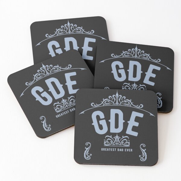 Item preview, GREATEST DAD EVER - GDE designed and sold by HeathersTease.